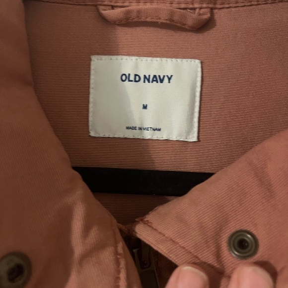Old Navy Amelia Rose Soft Washed Canvas Utility Jacket Womens size Medium (H106) - Picture 3 of 12